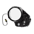 DBK Special Parts (Ducabike) EVO LED Clear Wet Clutch Cover for the Ducati Hypermotard 821 (2015) / 939 / 950, Multistrada 950, Supersport /S and Monster 821 DBK Special Parts (Ducabike) EVO LED Clear Wet Clutch Cover for the Ducati Hypermotard 821 (2015) / 939 / 950, Multistrada 950, Supersport /S and Monster 821